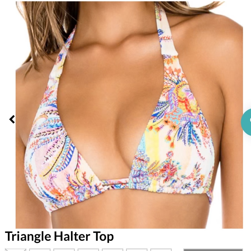Luli Fama bikini top NWT size DD